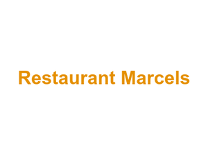 Restaurant Marcels Logo