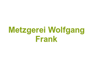 Metzgerei Wolfgang Frank Logo