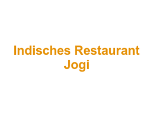 Indisches Restaurant Jogi Logo