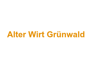 Alter Wirt Grünwald Logo