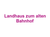 Landhaus zum alten Bahnhof Logo