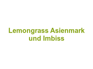 Lemongrass Asienmark und Imbiss Logo