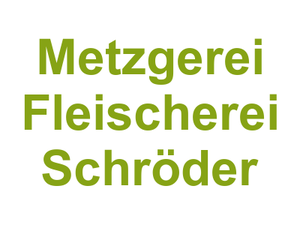 Metzgerei Fleischerei Schröder Logo