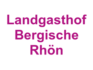 Landgasthof Bergische Rhön Logo