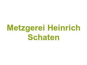 Metzgerei Heinrich Schaten Logo