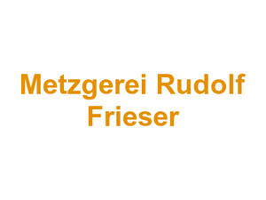 Metzgerei Rudolf Frieser Logo