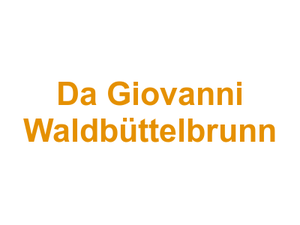 Da Giovanni Waldbüttelbrunn Logo
