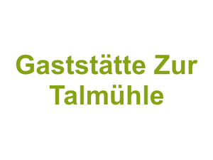 Gaststätte Zur Talmühle Logo