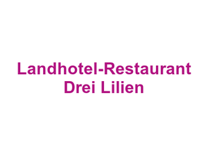 Landhotel-Restaurant Drei Lilien Logo