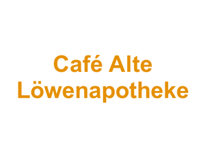 Café Alte Löwenapotheke Logo
