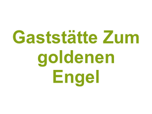Gaststätte Zum goldenen Engel Logo