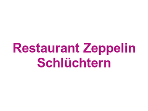 Restaurant Zeppelin Schlüchtern Logo