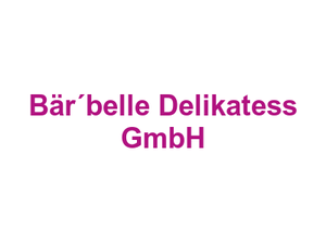 Bär´belle Delikatess GmbH Logo