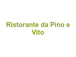 Ristorante da Pino e Vito Logo