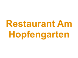 Restaurant Am Hopfengarten Logo
