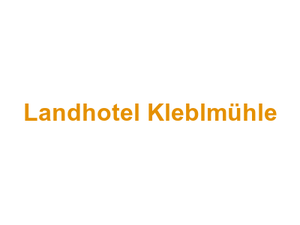 Landhotel Kleblmühle Logo
