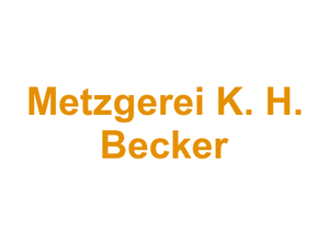 Metzgerei K. H. Becker Logo