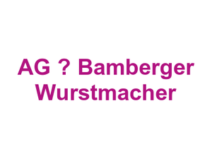 Metzgerei Bamberg – Anton Fischer Fleischwaren AG – Bamberger Wurstmacher Logo