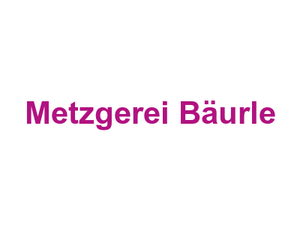 Metzgerei Bäurle Logo