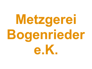 Metzgerei Bogenrieder e.K. Logo