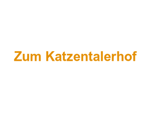 Zum Katzentalerhof Logo