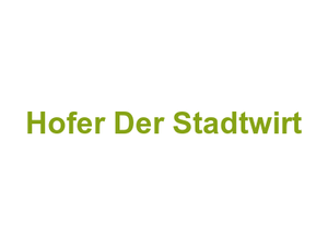 Hofer Der Stadtwirt Logo