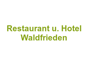 Restaurant u. Hotel Waldfrieden Logo