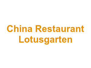 China Restaurant Lotusgarten Logo