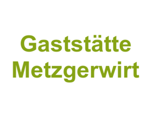 Gaststätte Metzgerwirt Logo