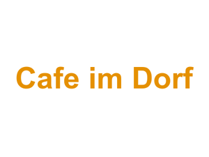 Cafe im Dorf Logo