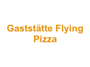 Gaststätte Flying Pizza Logo