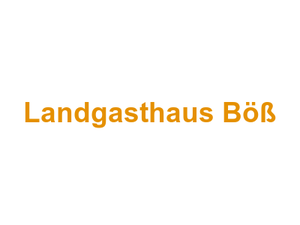 Landgasthaus Böß Logo