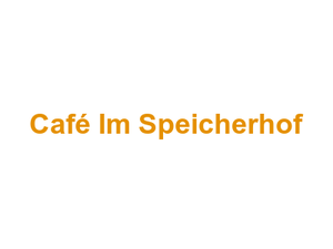 Café Im Speicherhof Logo