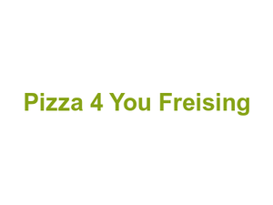 Pizza 4 You Freising Logo