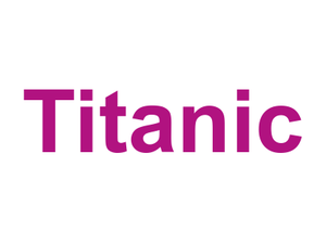 Titanic Logo