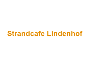 Strandcafe Lindenhof Logo