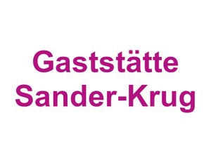 Gaststätte Sander-Krug Logo