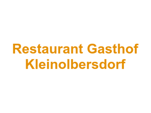 Restaurant Gasthof Kleinolbersdorf Logo