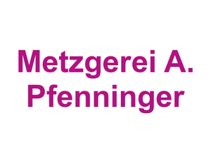 Metzgerei A. Pfenninger Logo