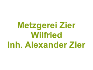Metzgerei Zier Wilfried  Inh. Alexander Zier Logo