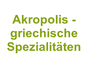 Akropolis - griechische Spezialitäten Logo