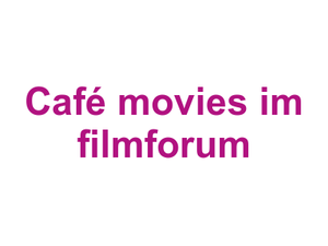 Café movies im filmforum Logo