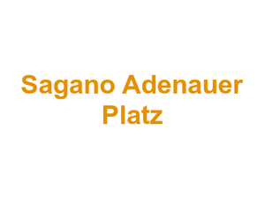 Sagano Adenauer Platz Logo
