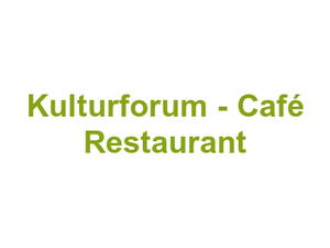 Kulturforum - Café Restaurant Logo