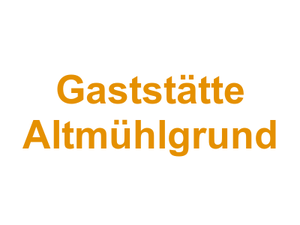 Gaststätte Altmühlgrund Logo