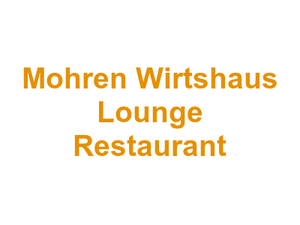 Mohren Wirtshaus Lounge Restaurant Logo
