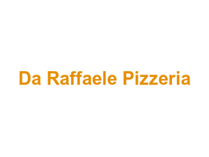 Da Raffaele Pizzeria Logo