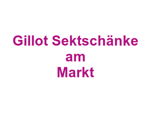 Gillot Sektschänke am Markt Logo