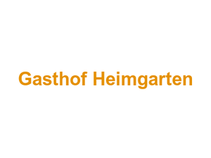 Gasthof Heimgarten Logo