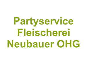 Metzgerei Fleischerei Partyservice Fleischerei Neubauer OHG Logo